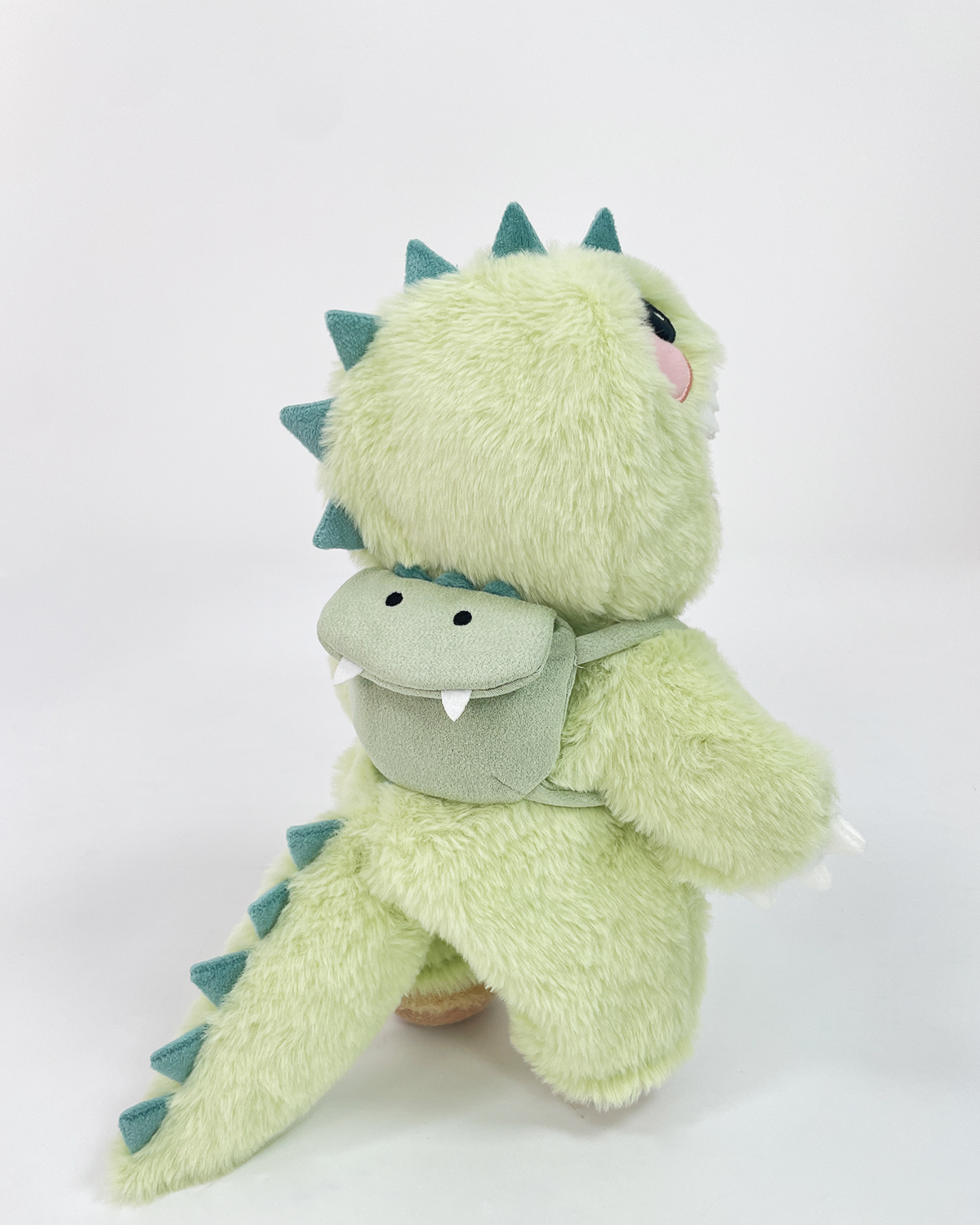 Green Dino Backpack | Suitable for 12 Inches Stuffed Animals