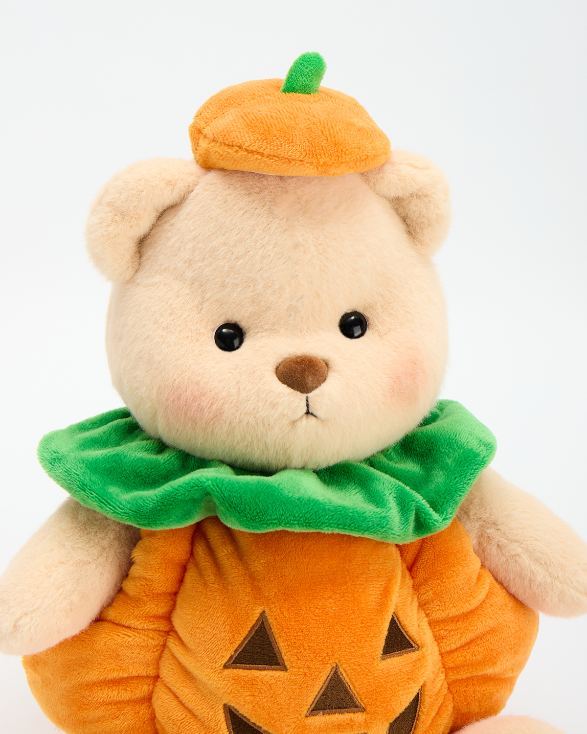 Getahug Halloween Spooky Pumpkin Bear | Handmade Jointed Stuffed Animal Gift