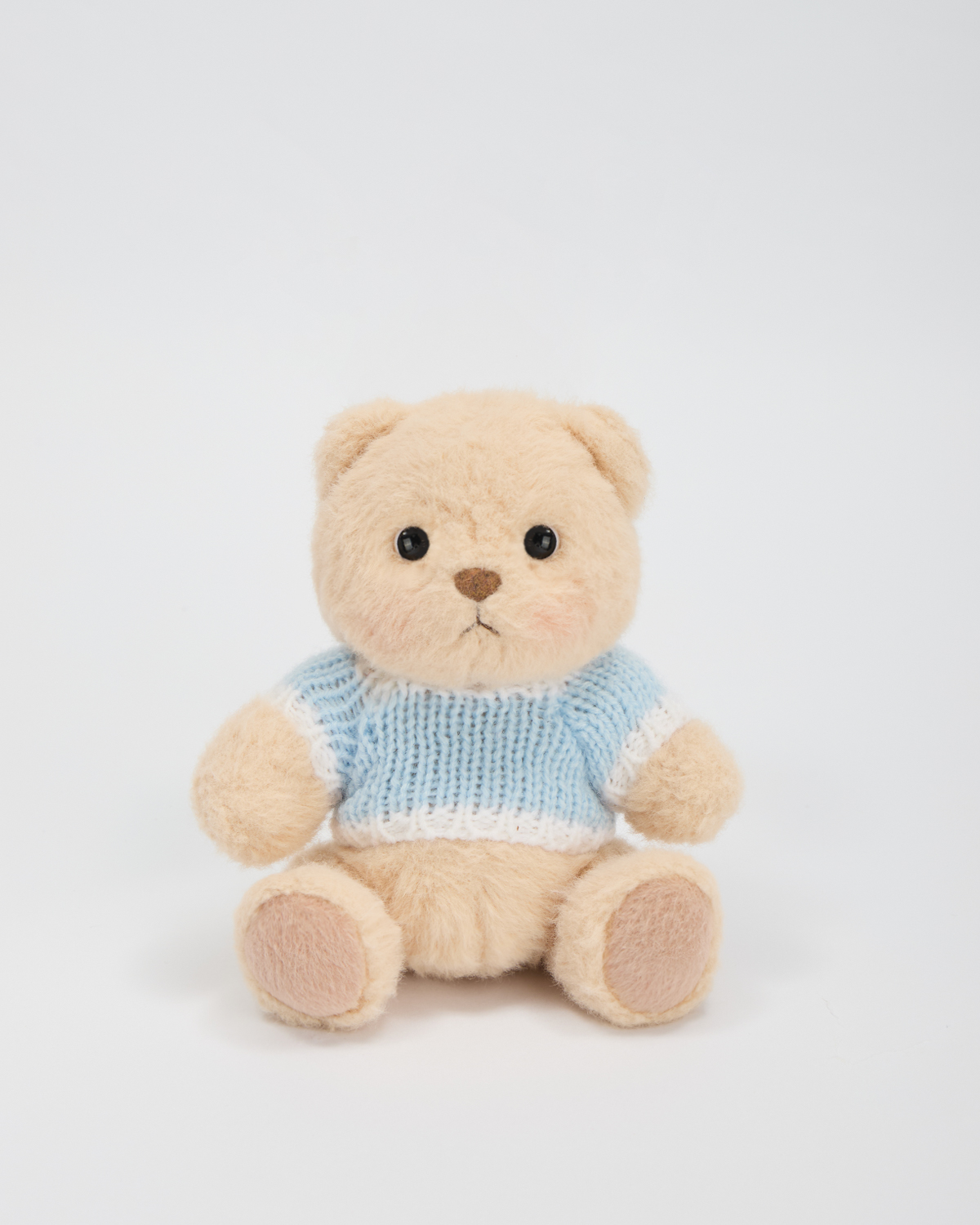 Getahug 5.9 Inches Blue Sweater Brown Mini Bear Bag Charm Keychains Gift