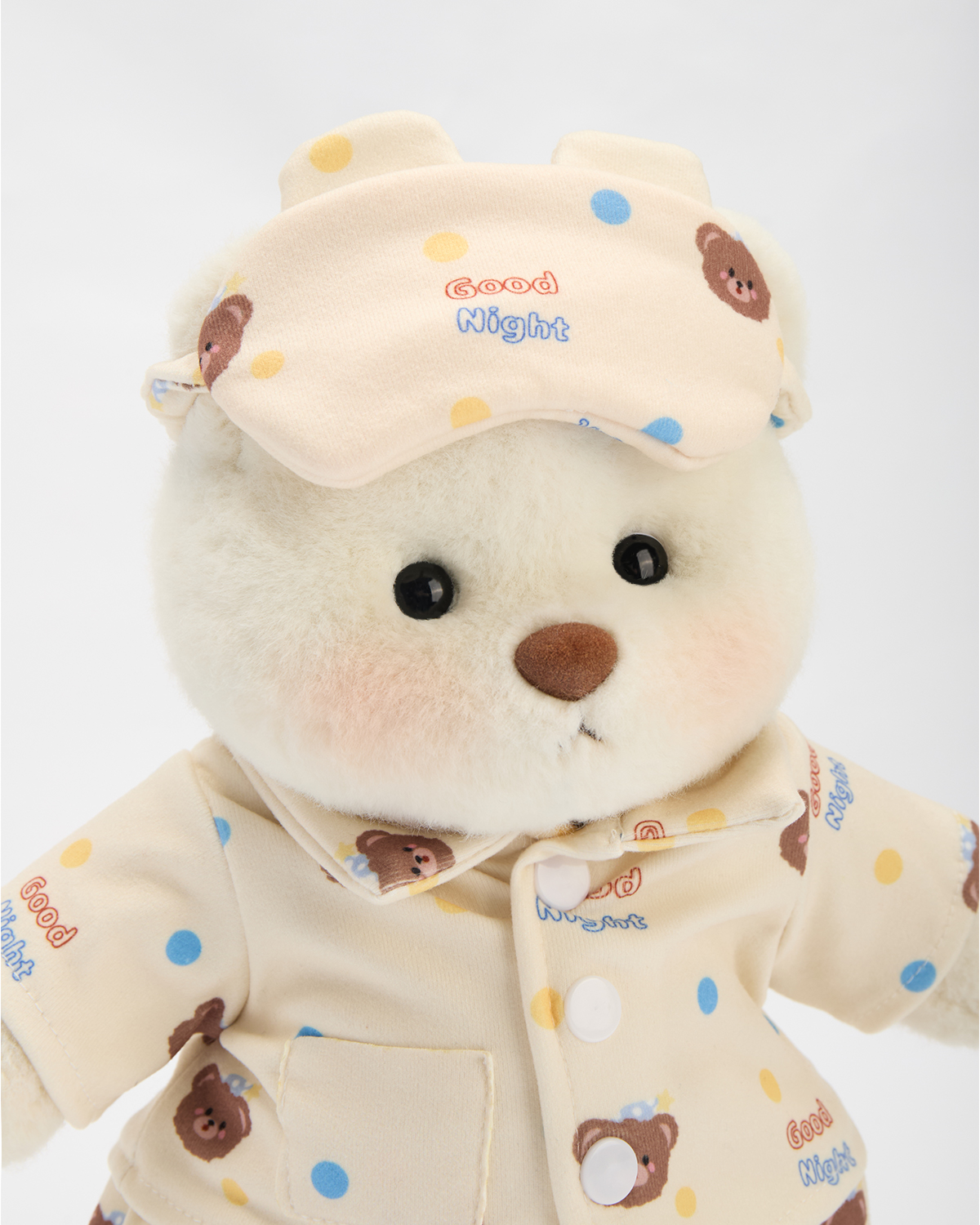 Getahug Goodnight Pajamas Bear | Handmade Jointed Stuffed Animal Gift