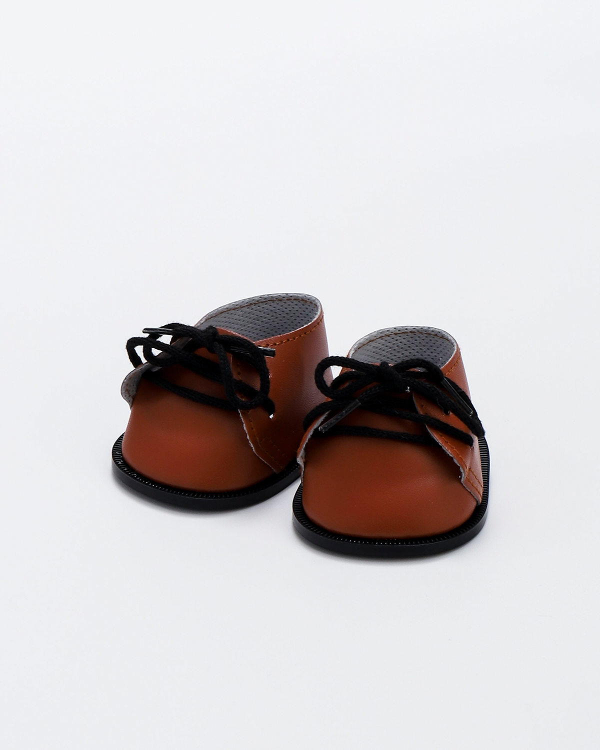 Brown Leather Shoes | Accessories Suitable for 12 Inches Stuffed Animals