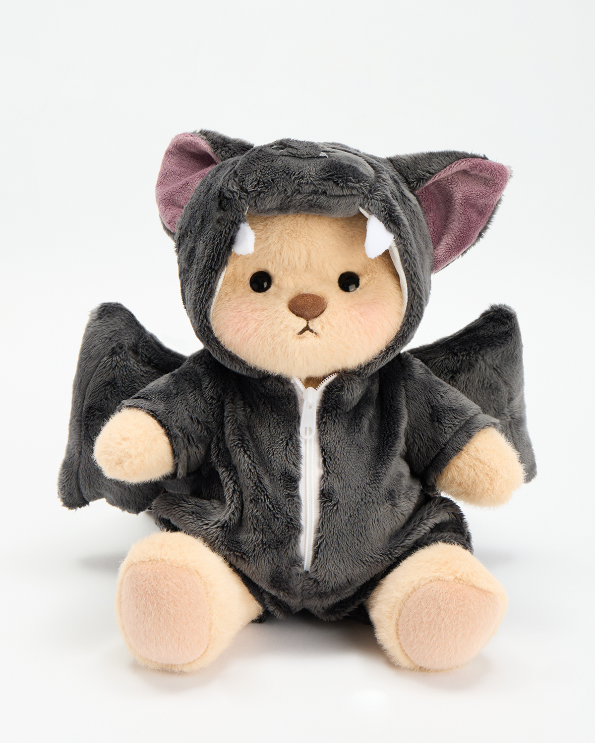 Getahug Halloween Monster Batman Bear | Handmade Jointed Stuffed Animal Gift