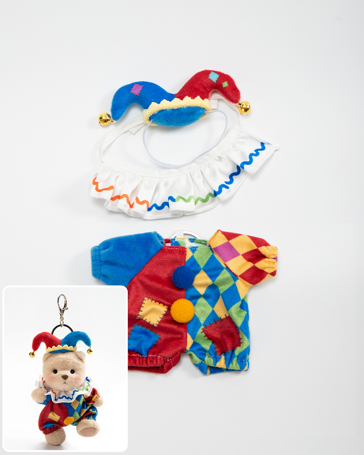 Getahug Halloween Carnival Series Mini Bear Plush Blindbox | 5.9 Inches Pendant Keychain Bag Charm Gift (Pre-sale)