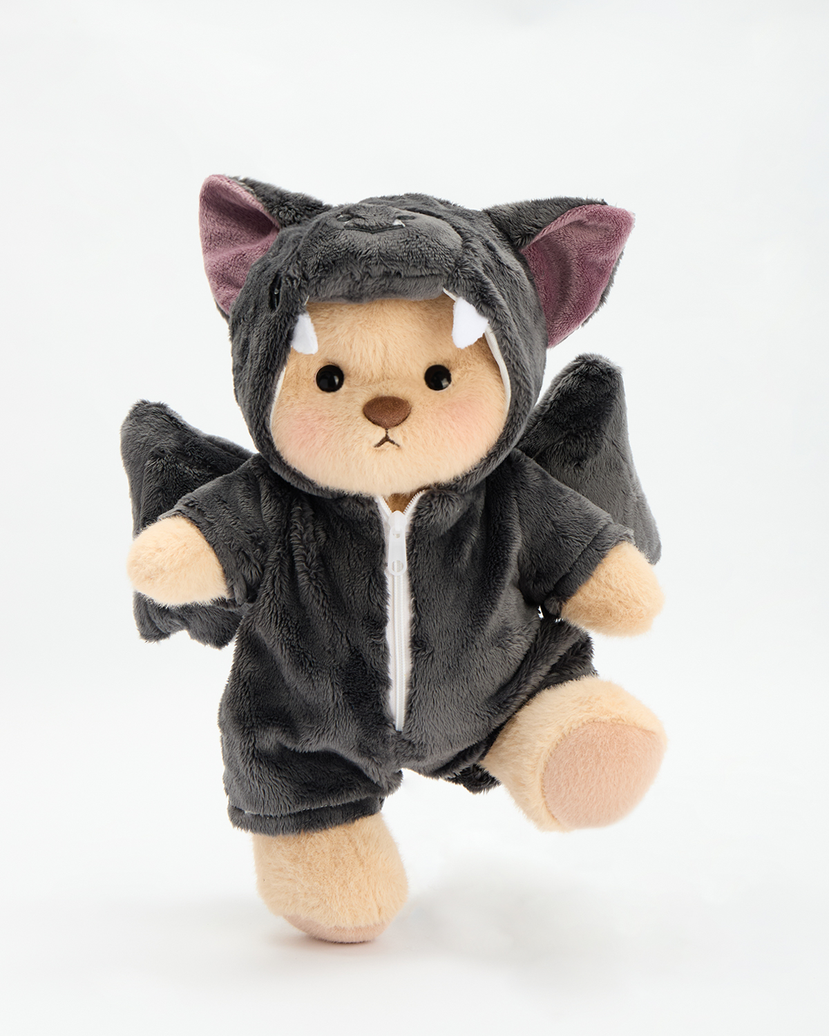 Getahug Halloween Monster Batman Bear | Handmade Jointed Stuffed Animal Gift