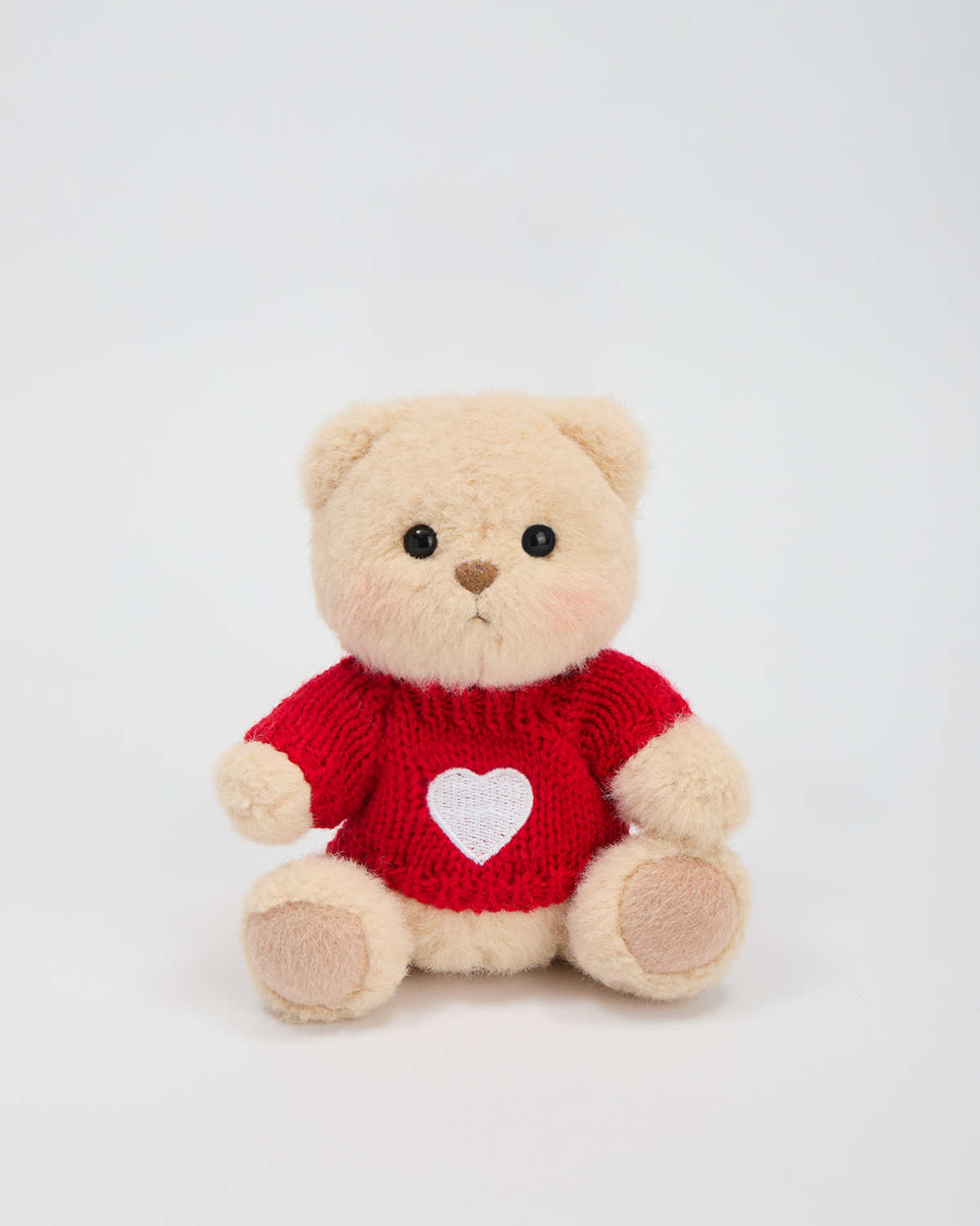 Getahug 5.9 Inches Love Red Sweater Brown Mini Bear Bag Charm Keychains Gift