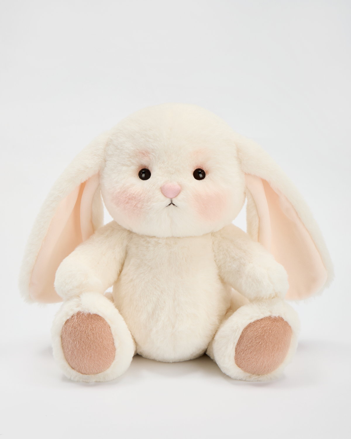 Getahug The White Bunny | Handmade Jointed Stuffed Animal Gift