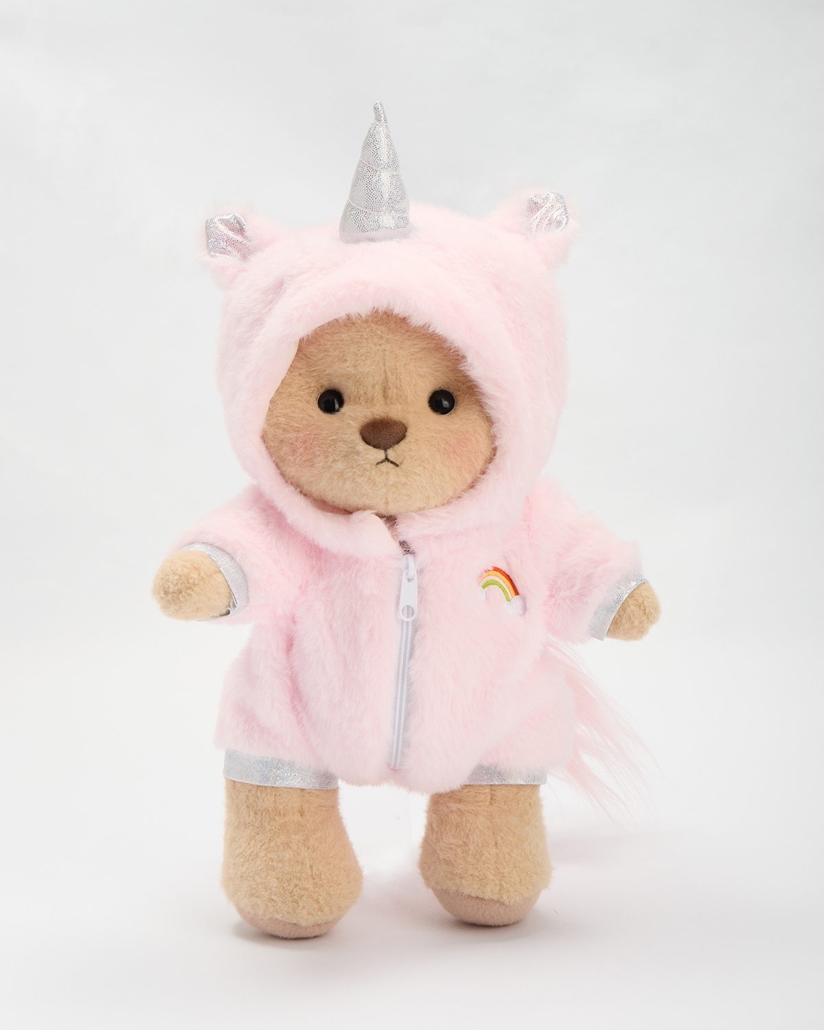 Getahug Pink Unicorn Bear | Handmade Jointed Stuffed Animal Gift