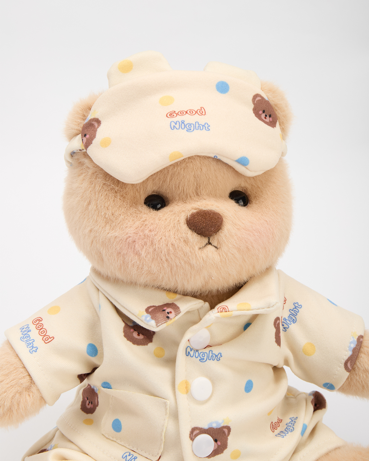 Getahug Goodnight Pajamas Bear | Handmade Jointed Stuffed Animal Gift