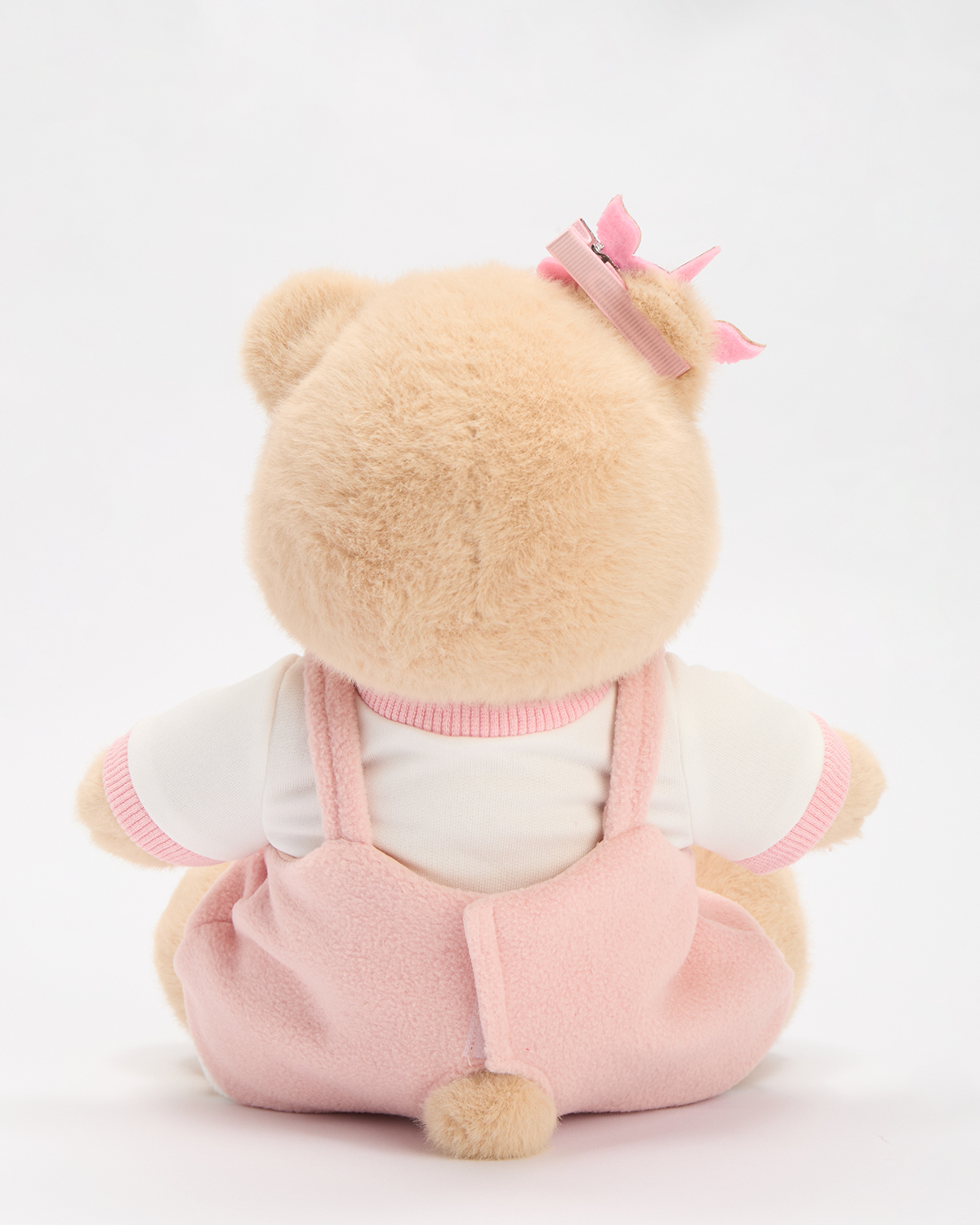 Getahug Pink Unicorn Overalls Bear | Handmade Jointed Stuffed Animal Gift