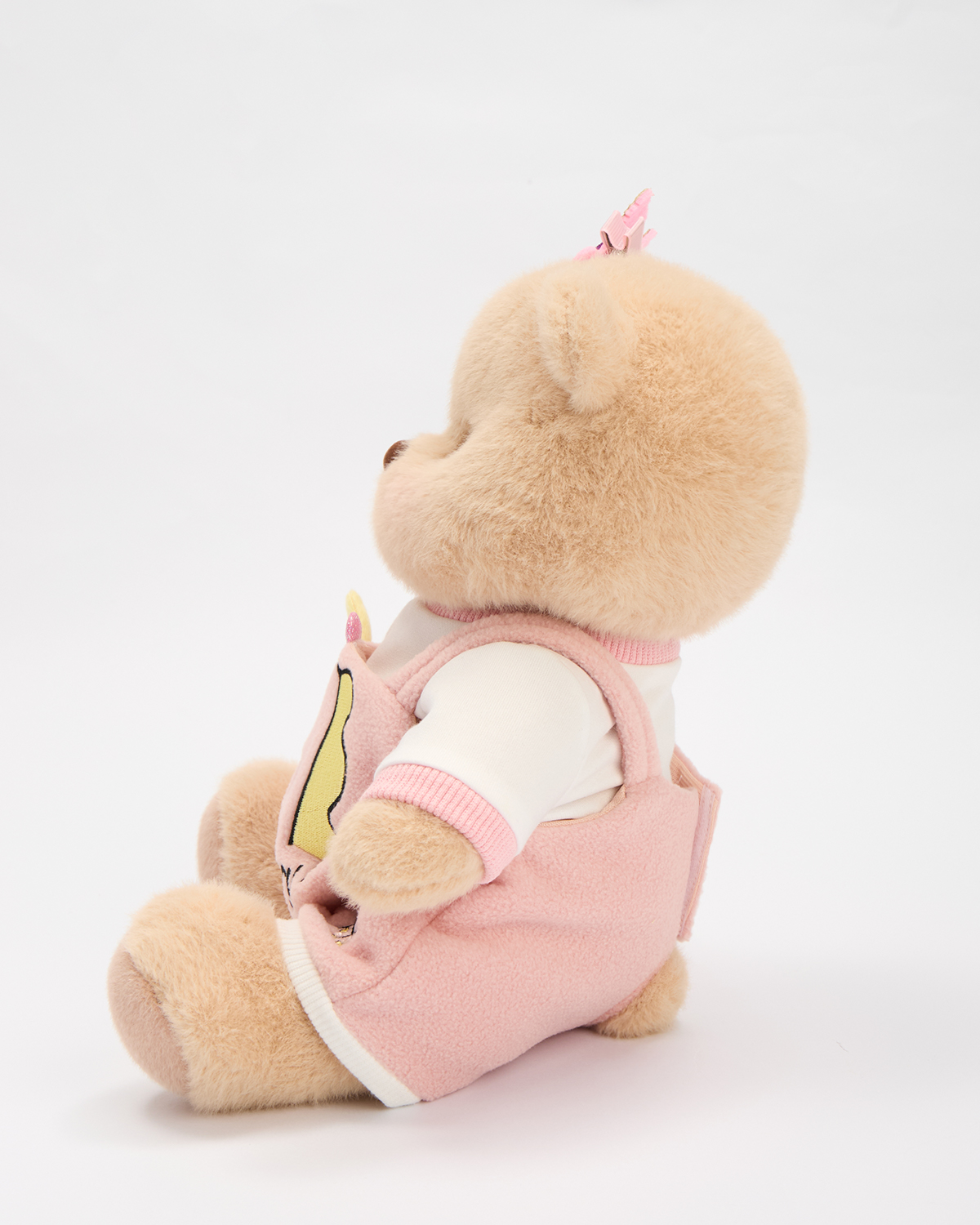 Getahug Pink Unicorn Overalls Bear | Handmade Jointed Stuffed Animal Gift