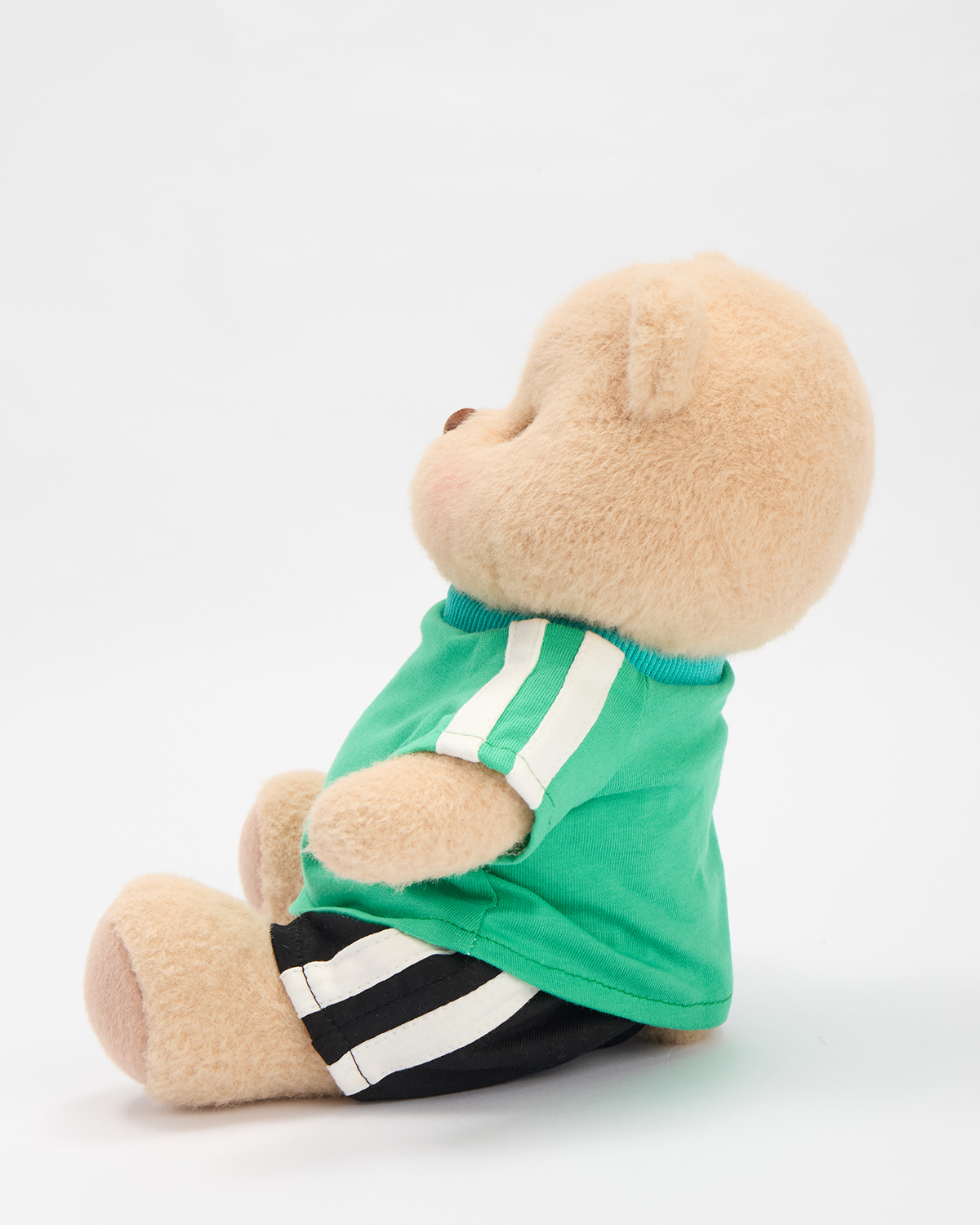 Getahug Vibrant Green T-shirt Bear | Handmade Jointed Stuffed Animal Gift