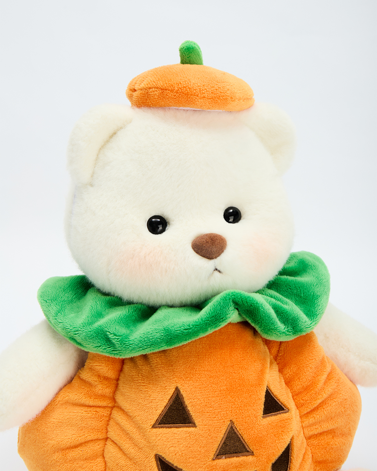 Getahug Halloween Spooky Pumpkin Bear | Handmade Jointed Stuffed Animal Gift