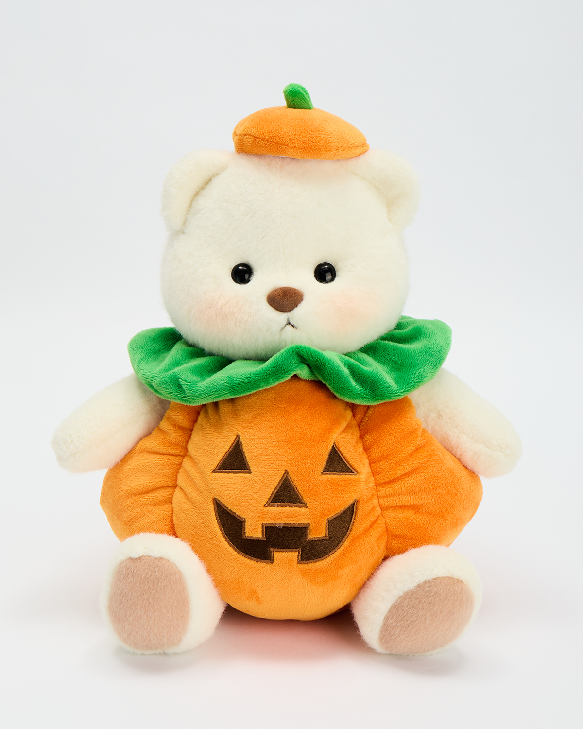 Getahug Halloween Spooky Pumpkin Bear | Handmade Jointed Stuffed Animal Gift