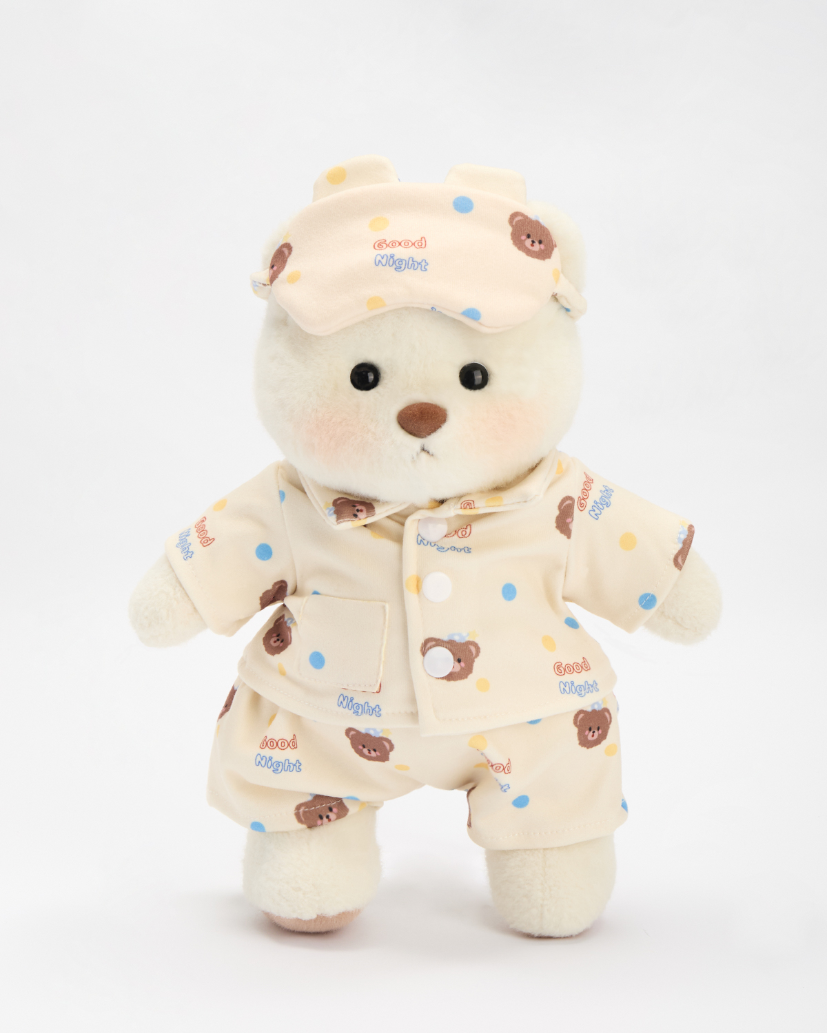 Getahug Goodnight Pajamas Bear | Handmade Jointed Stuffed Animal Gift