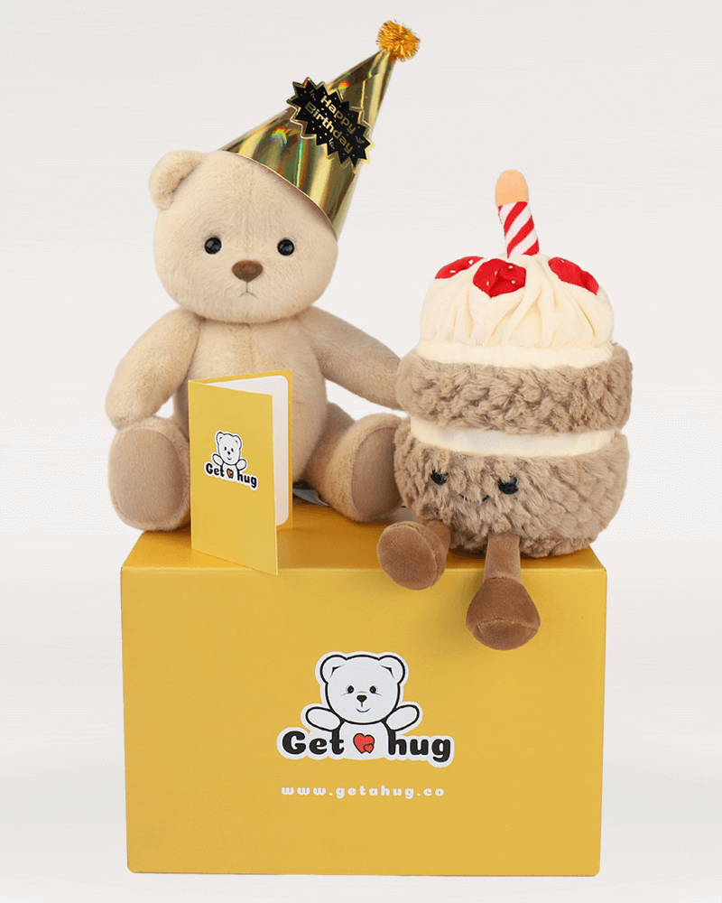 Billy The Brown Bear Birthday gift Bundle