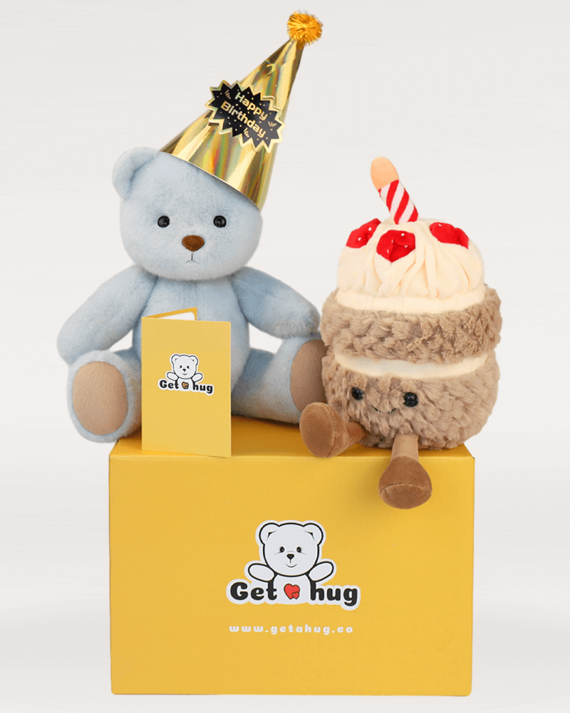 Brooks The Blue Bear Birthday gift Bundle