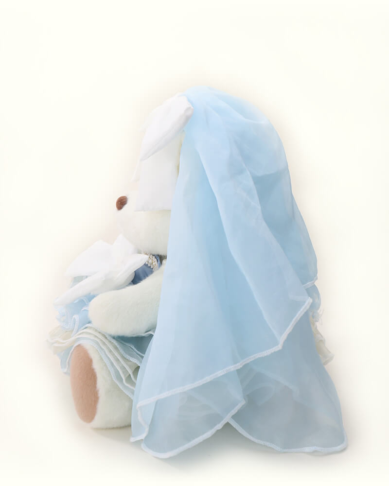 Getahug The Blue Ocean Heart Bear | Handmade Jointed Teddy Bear Gift