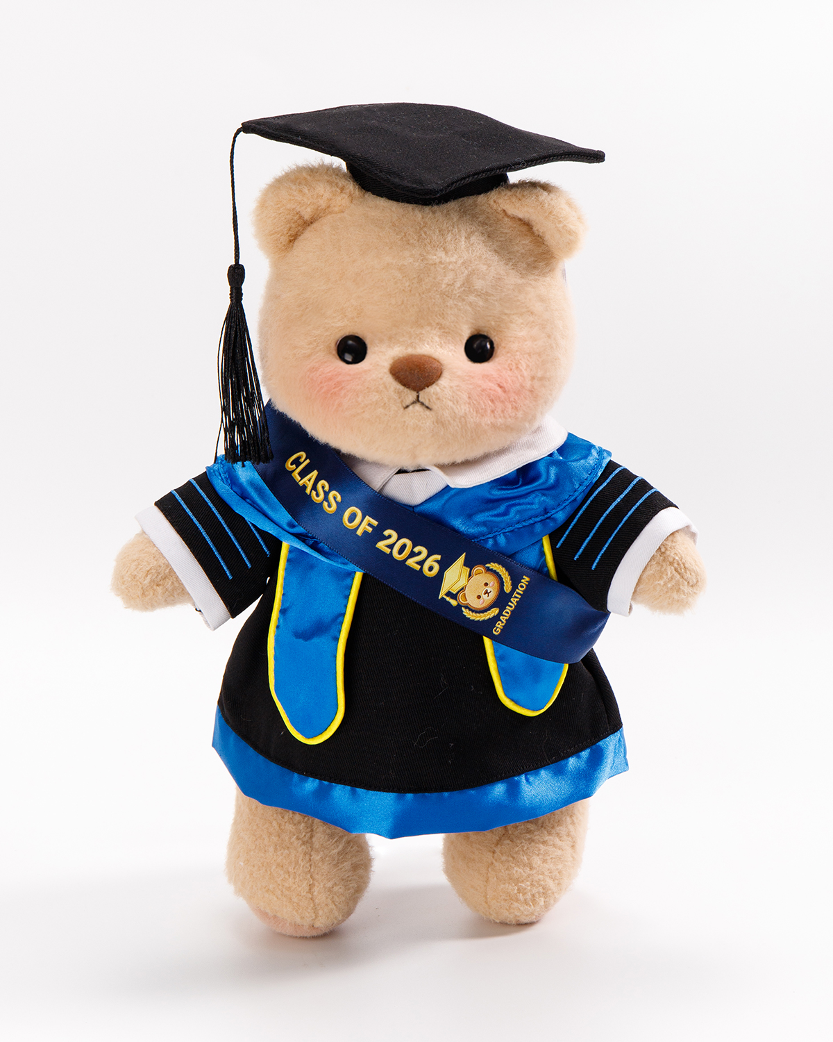 Class of 2026 Graduation Sash (Sash Only) | Accessories Suitable for 12 Inches Stuffed Animals