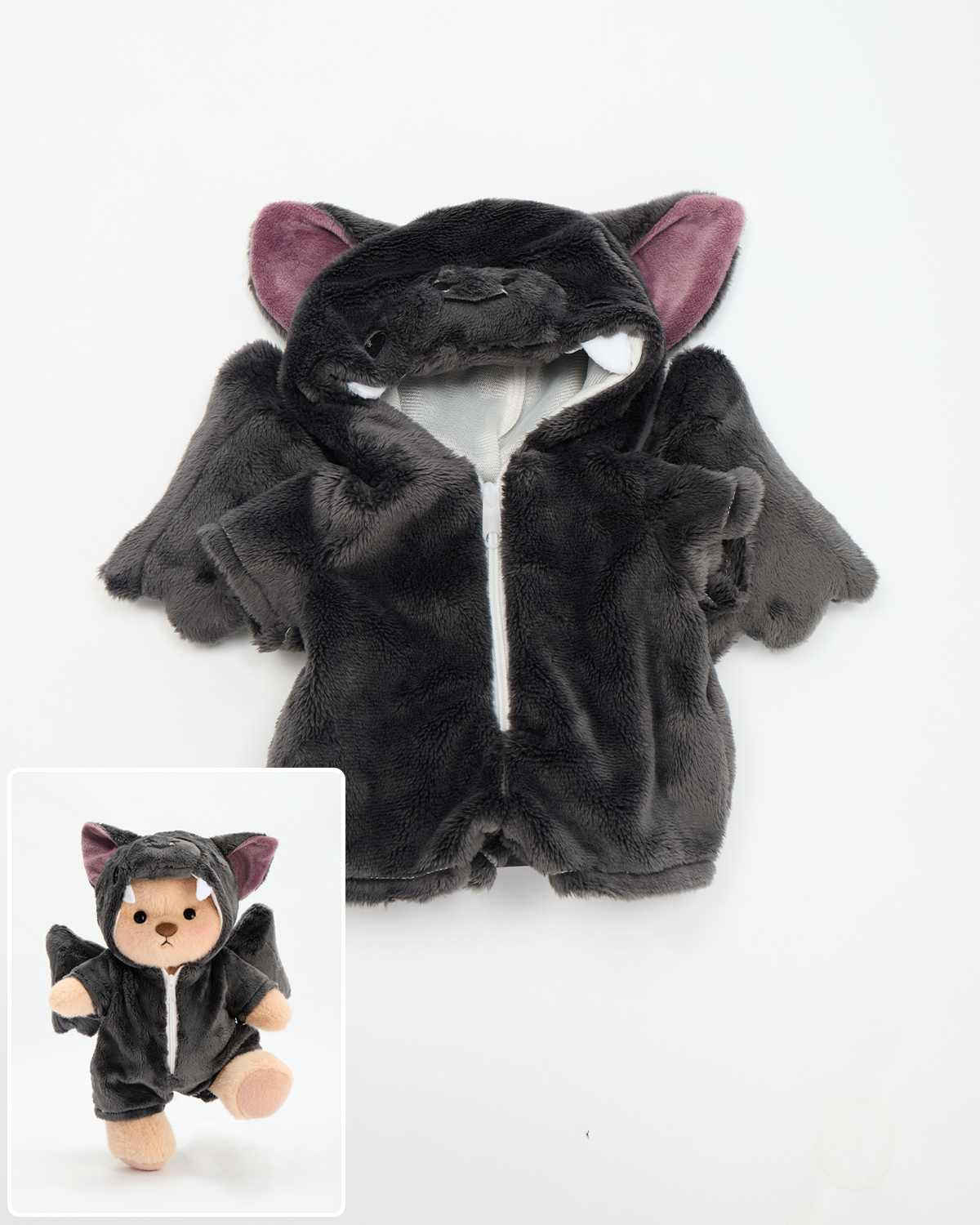 Halloween Monster Batman Set (Outfit Only) | 12 Inches Stuffed Animal Clothes