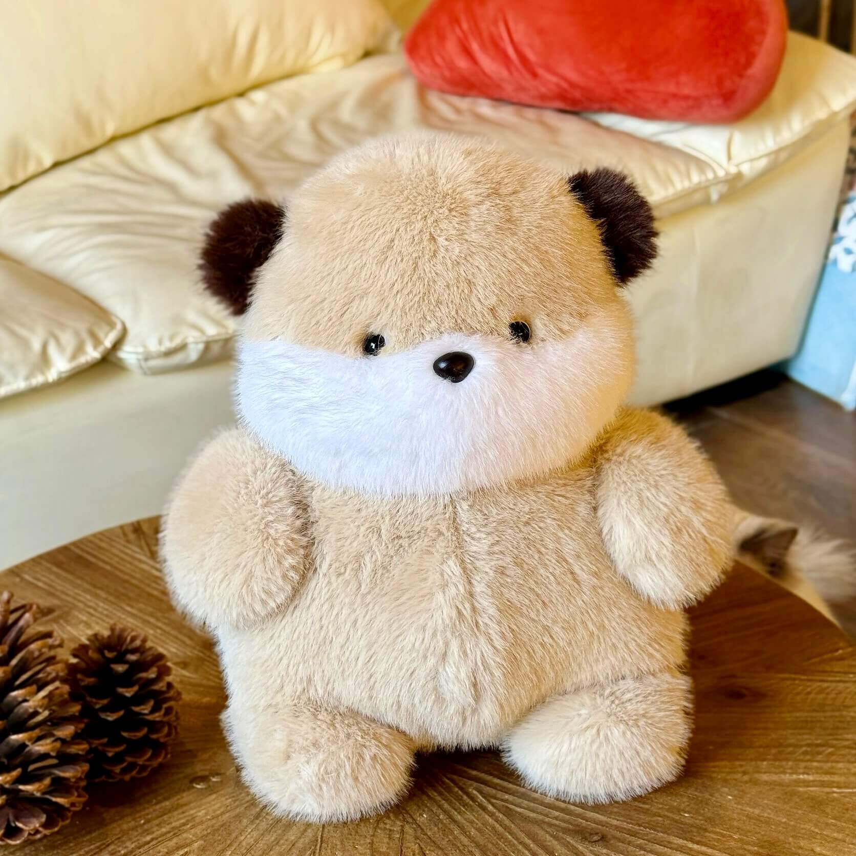 Adorable Lazy Plush Friend Collection/Koala/Penguin/Piggy/Beaver, Beaver Friend · 13"x11"