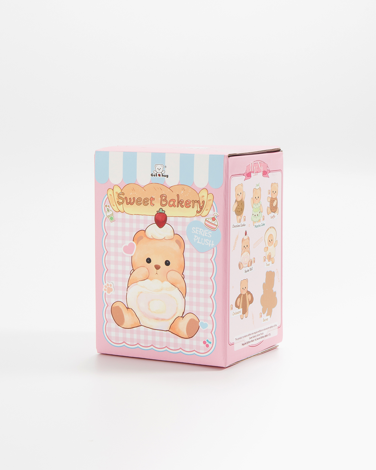 Getahug Sweet Bakery Series Plush Mini Bear Blind Box | 5.9 Inches Pendant Bag Charm Keychain Gift