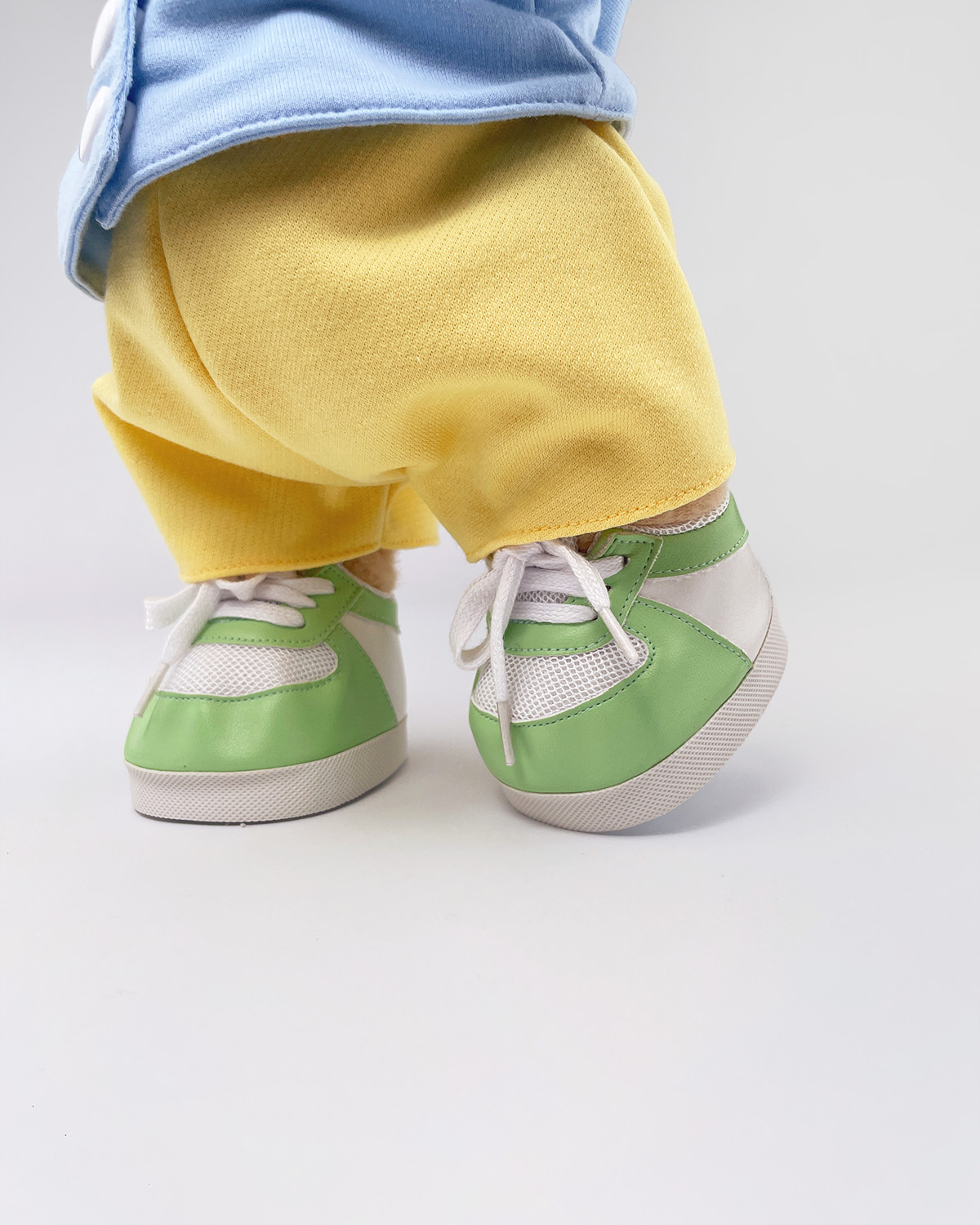 Green Sneakers | Teddy Bear Clothes
