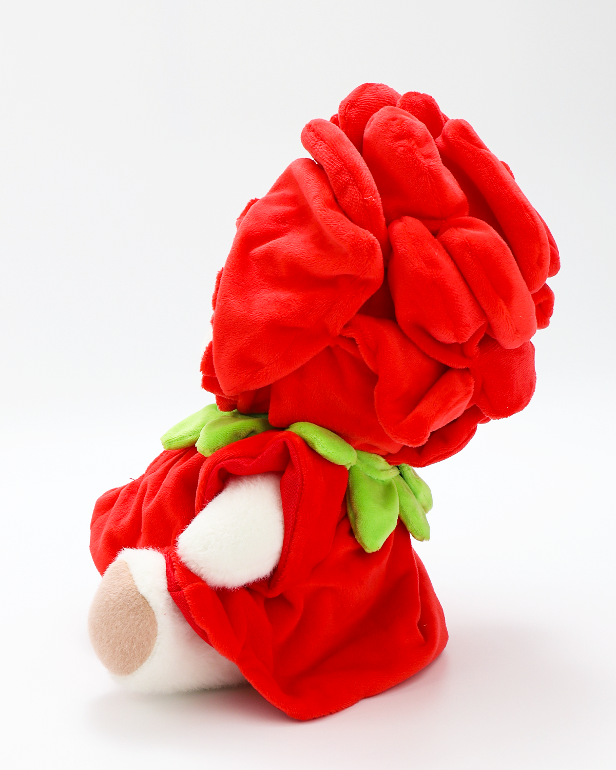 Getahug Love Red Rose Bear | Valentine's Day Handmade Jointed Stuffed Animal Gift