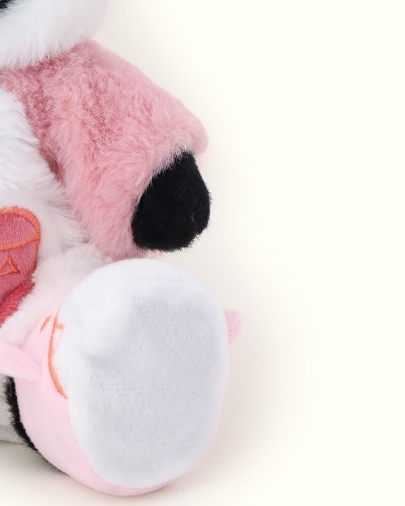 Getahug Fluffy Shark Black Bear | Handmade Jointed Teddy Bear Gift