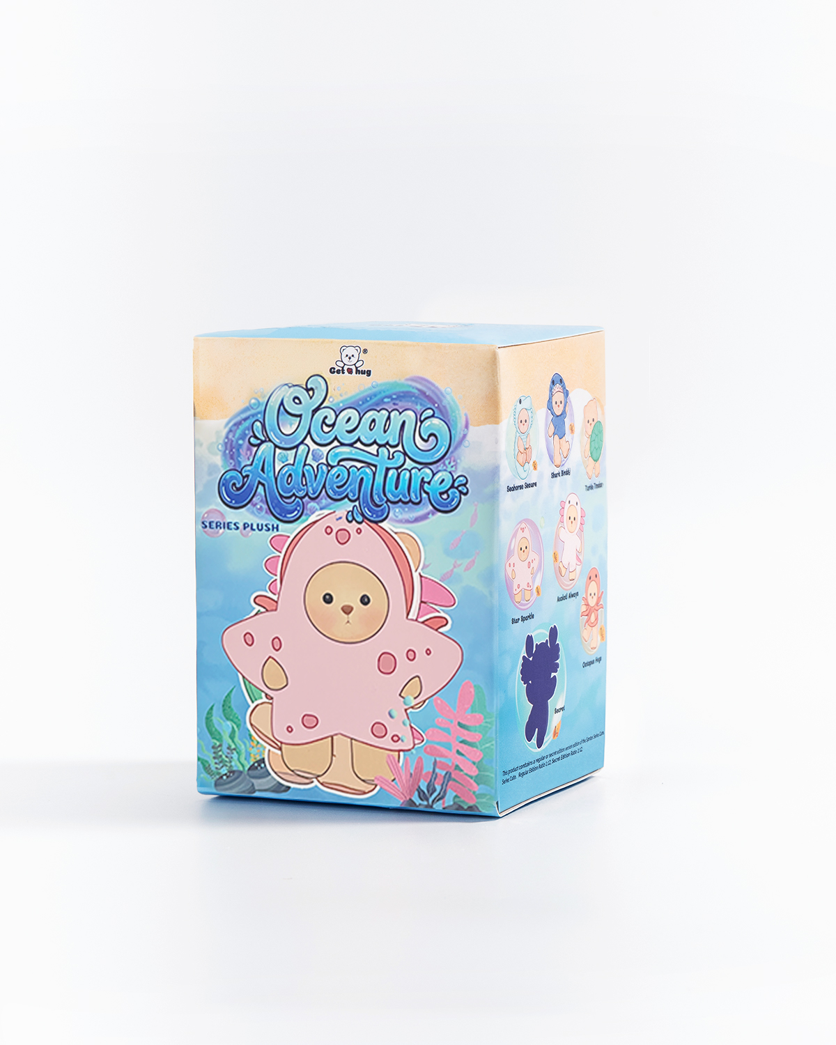 Getahug Ocean Adventure Series Plush Mini Bear Blind Box | 5.9 Inches Pendant Bag Charm Keychain Gift