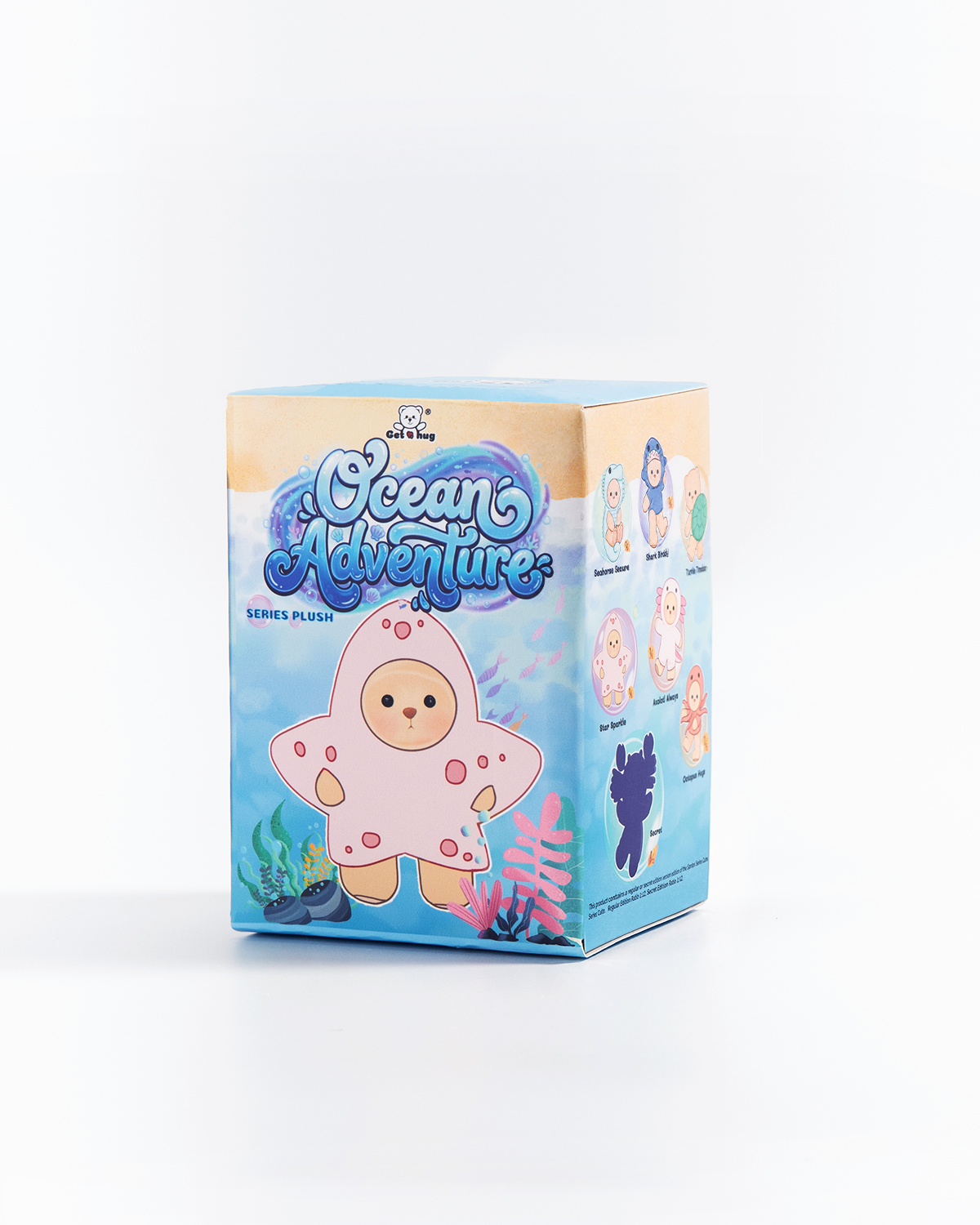 Getahug Ocean Adventure Series Plush Mini Bear Blind Box | 5.9 Inches Pendant Bag Charm Keychain Gift