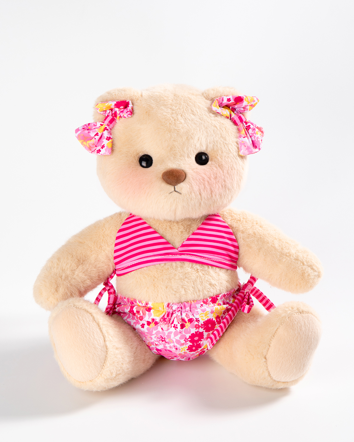 Getahug Pink Paradise Bikini Bear | Handmade Jointed Teddy Bear Stuffed Animal Gift