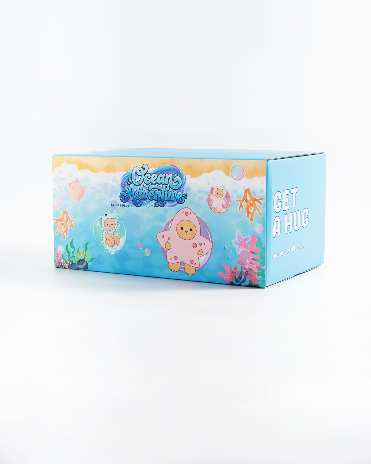 Getahug Ocean Adventure Series Plush Mini Bear Blind Box | 5.9 Inches Pendant Bag Charm Keychain Gift