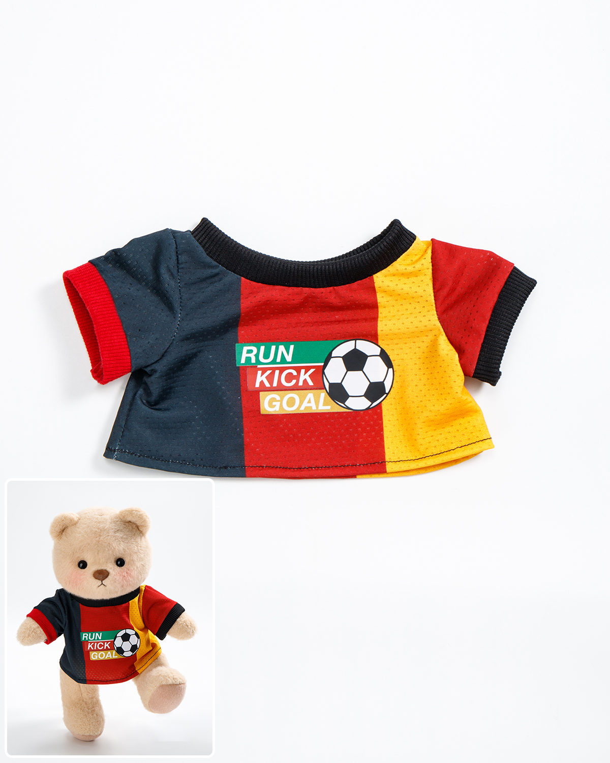 Soccer Keep Going Sports Jersey (Outfit Only) | 12 Inches Stuffed Animal Clothes