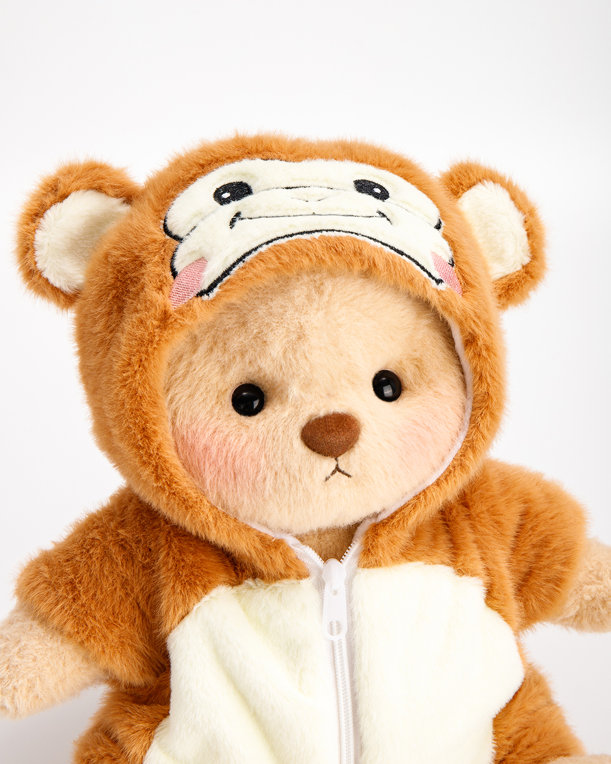 Getahug Cheeky Monkey Bear | Handmade Jointed Stuffed Animal Gift
