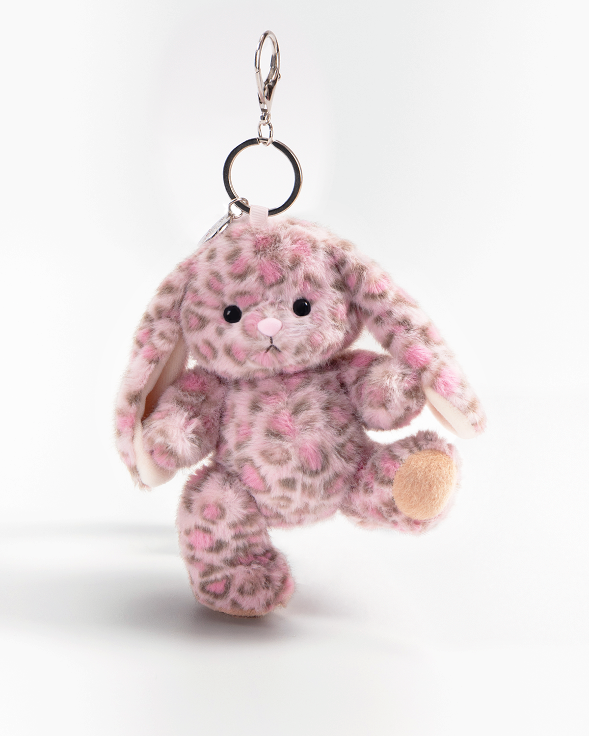 Getahug Kiki Leopard Bunny Charm | Limited Edition 5.9 Inches Jointed Plush Animal Gift