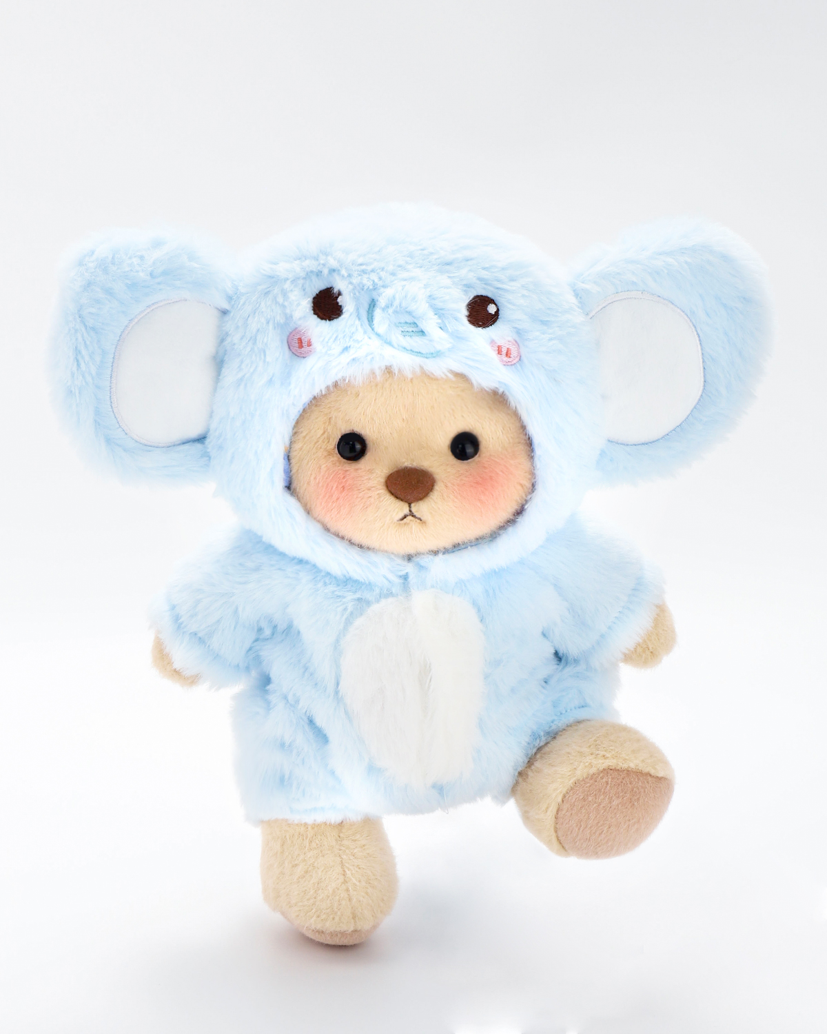 Getahug Sky Blue Elephant Bear | Handmade Jointed Stuffed Animal Gift