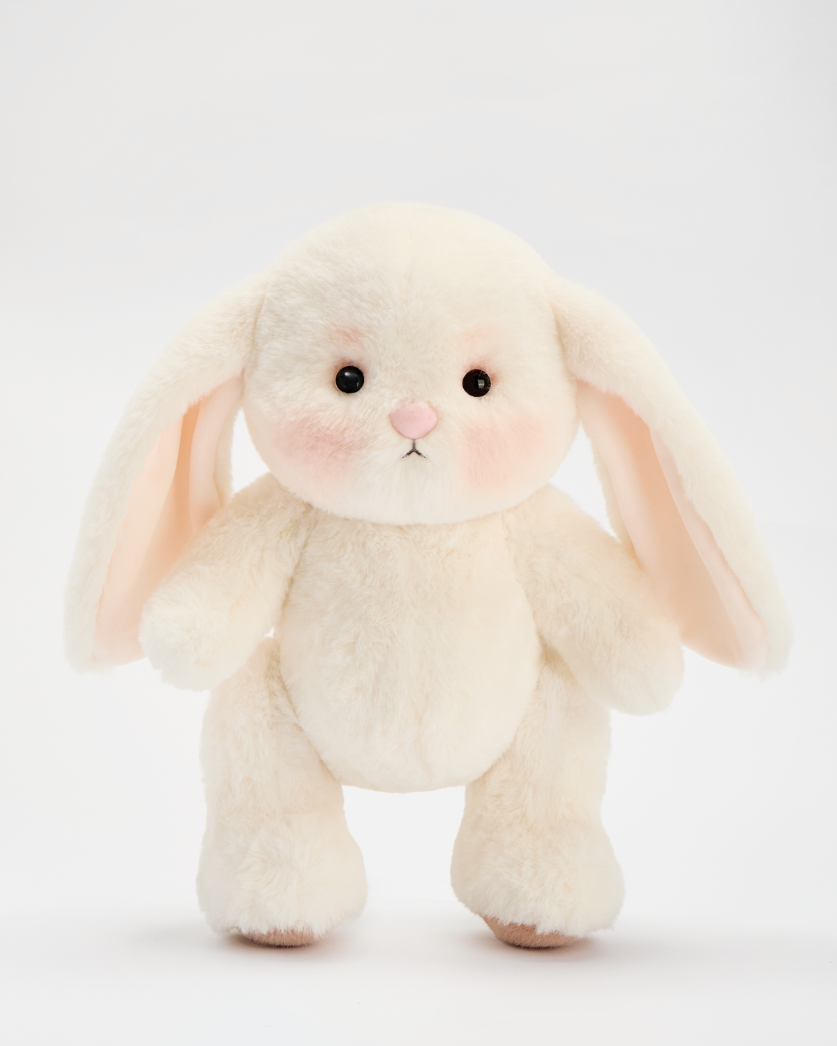 Getahug The White Bunny | Handmade Jointed Stuffed Animal Gift