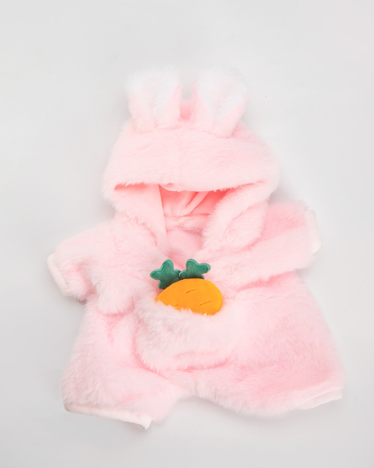 Getahug Pink Onesie Carrot Bunny | Handmade Jointed Stuffed Animal Gift (Pre-sale)