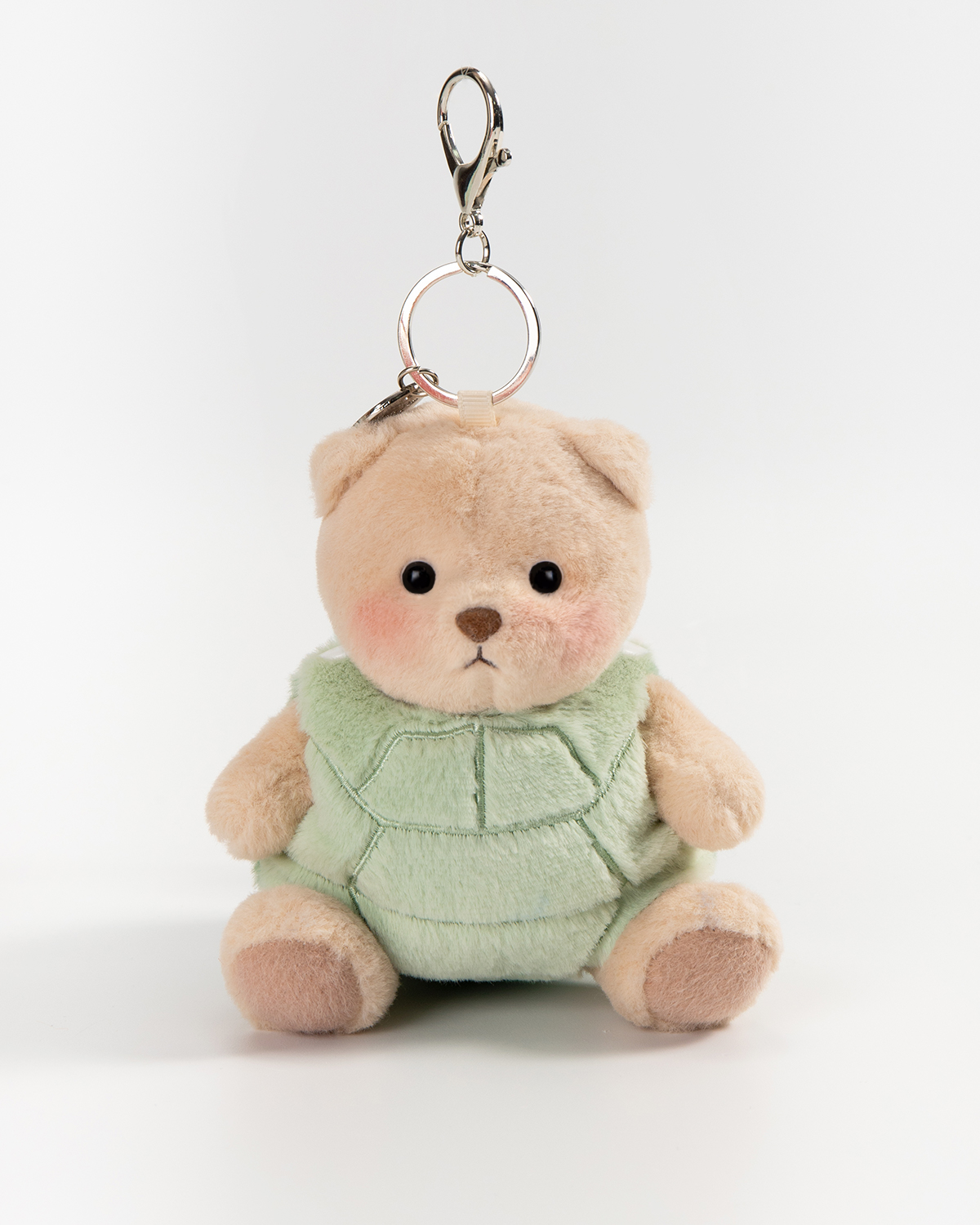 Getahug Turtle Mini Bear Keychain | 5.9 Inches Plush Bag Charm Stuffed Animal Gift