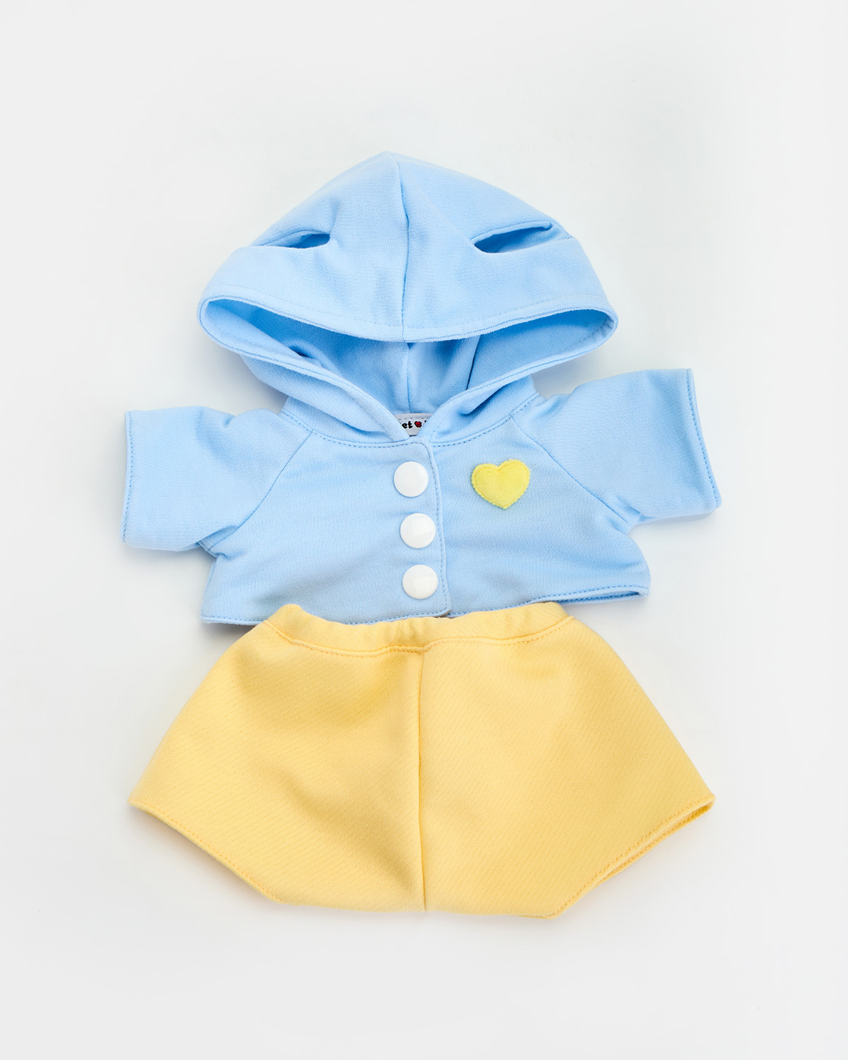 Getahug Love Blue Hoodie Blue Bear | Handmade Jointed Teddy Bear Gift