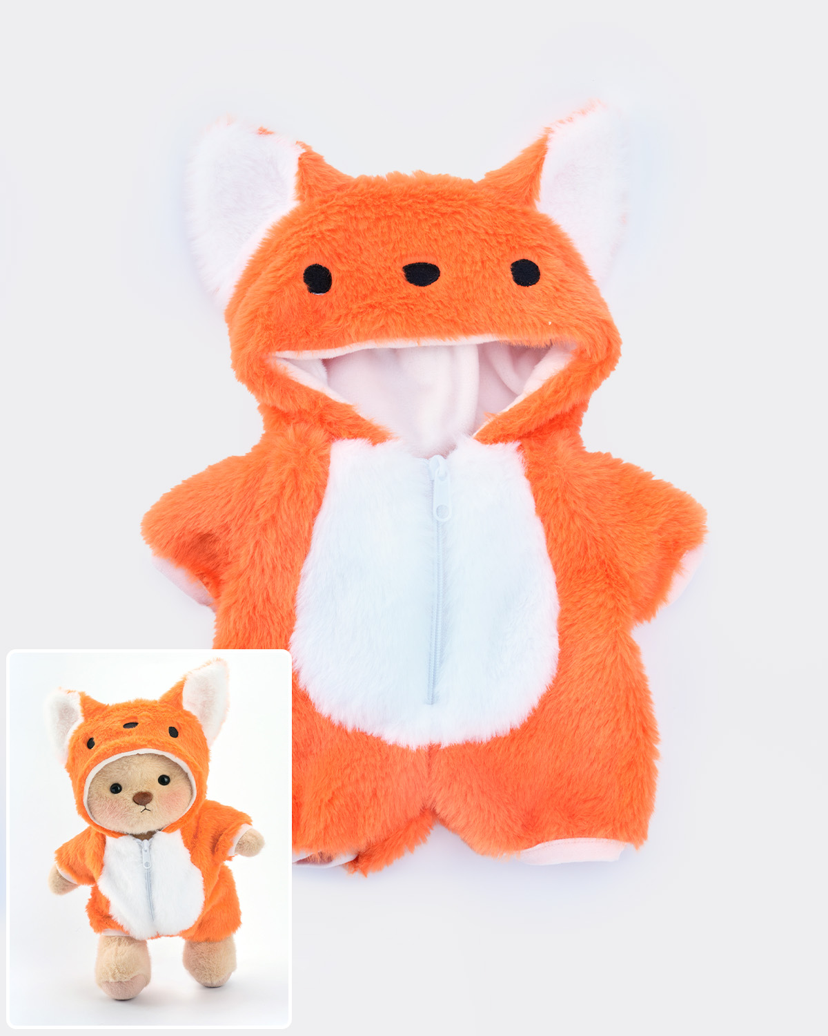 Getahug Furry🦊Fox Bear | Handmade Jointed Teddy Bear Gift