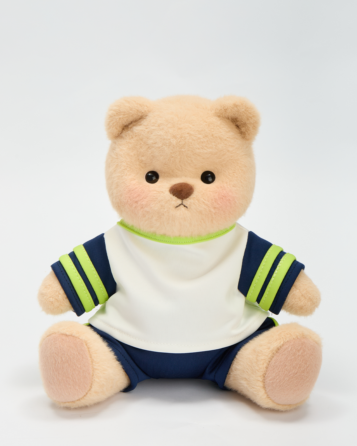 Getahug White T-shirt Bear | Handmade Jointed Teddy Bear Gift