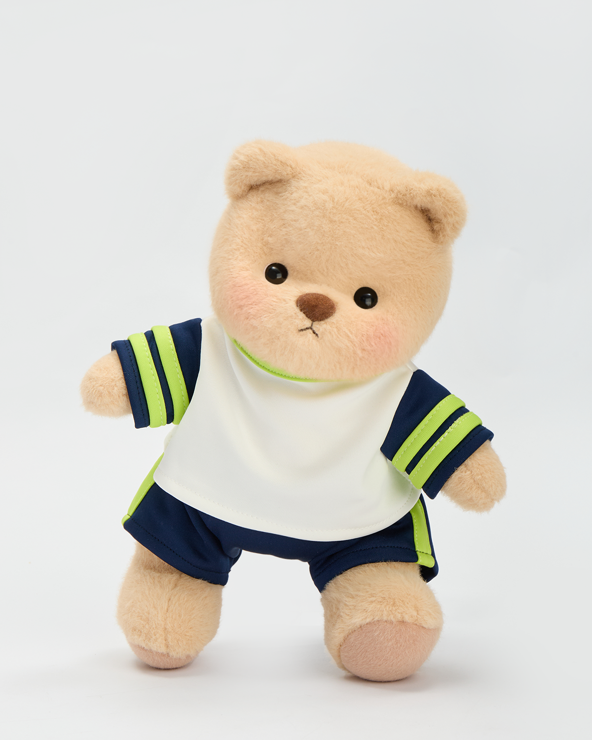 Getahug White T-shirt Bear | Handmade Jointed Teddy Bear Gift