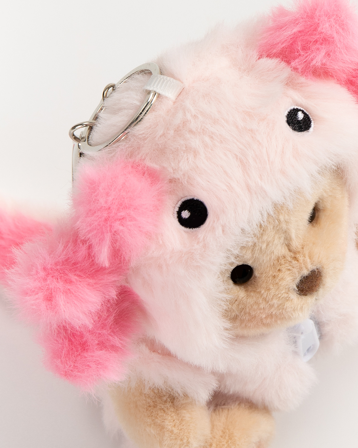 Getahug Axolotl Mini Bear Keychain | 5.9 Inches Plush Bag Charm Stuffed Animal Gift
