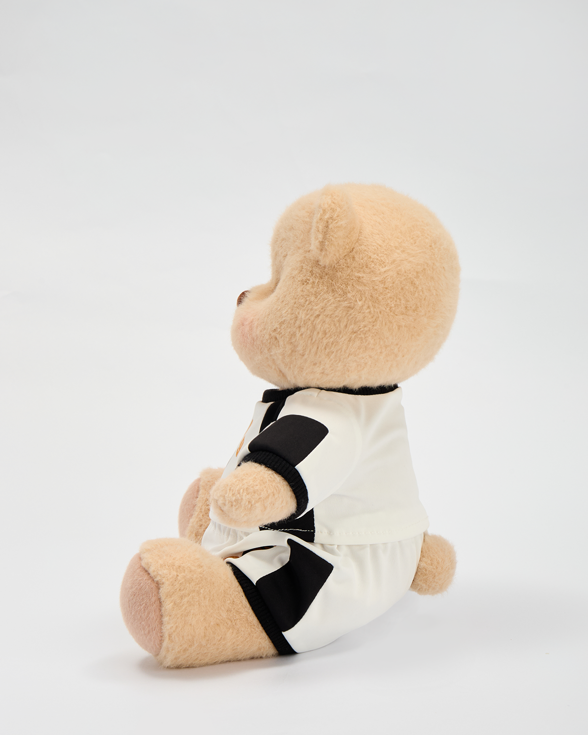 Getahug No. 27 White Basketball Jersey Bear | Handmade Jointed Stuffed Animal Gift