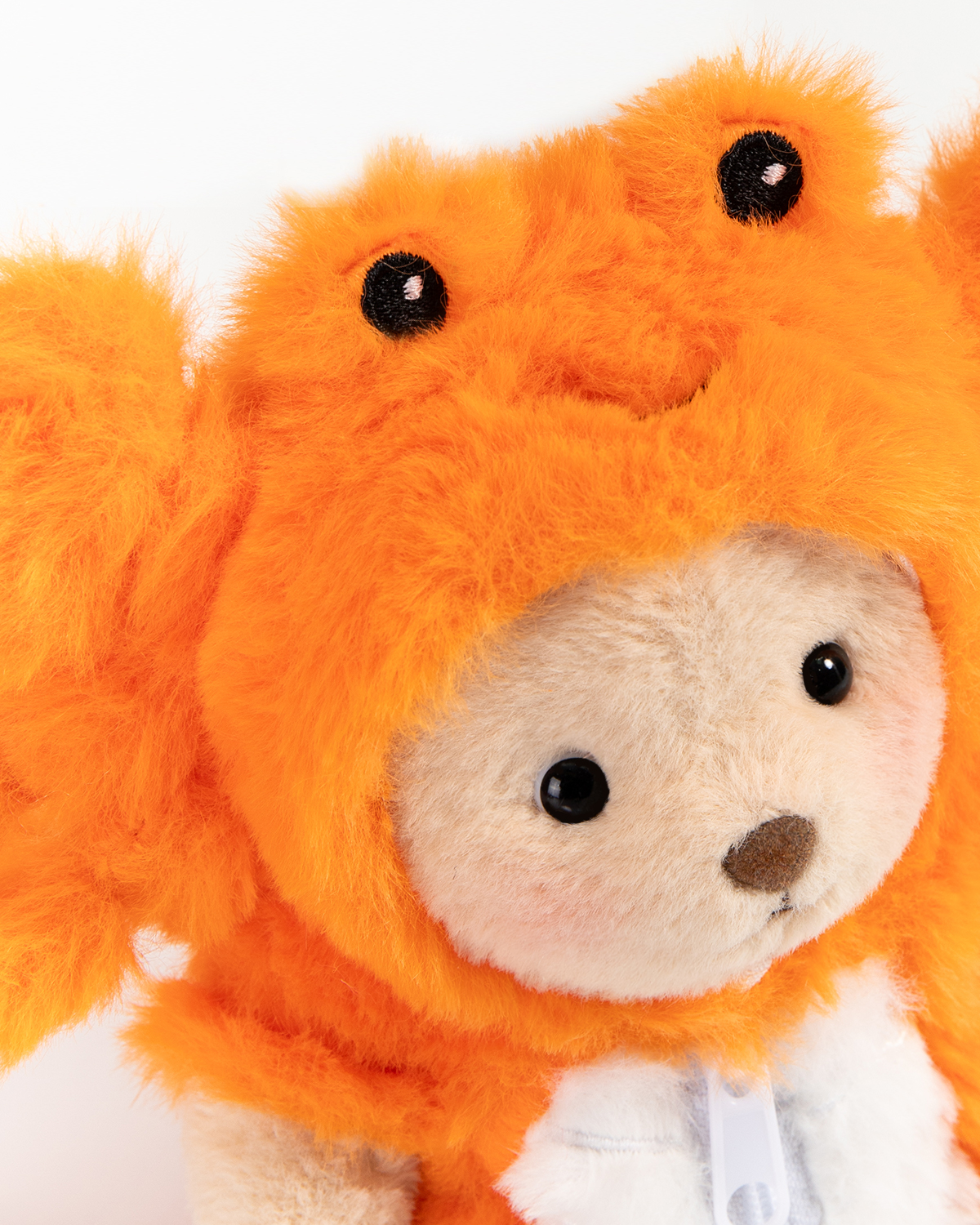 Getahug Crab Mini Bear Keychain | 5.9 Inches Plush Bag Charm Stuffed Animal Gift