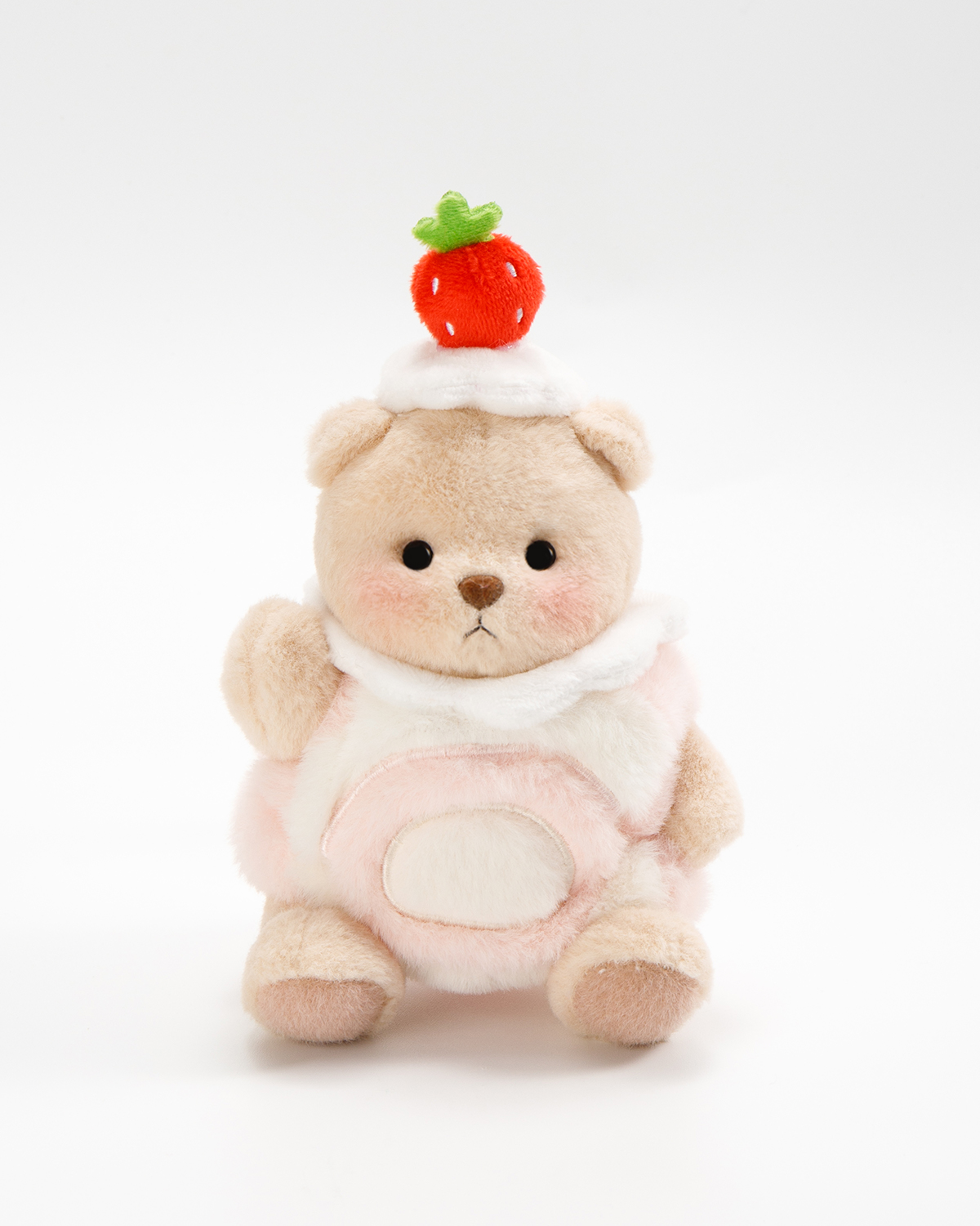 Getahug Swiss Roll Mini Bear Keychain | 5.9 Inches Plush Bag Charm Stu