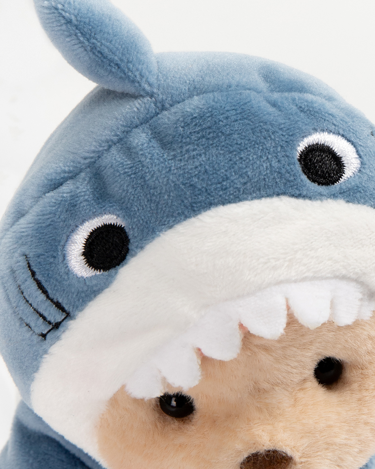 Getahug Shark Mini Bear Keychain | 5.9 Inches Plush Bag Charm Stuffed Animal Gift