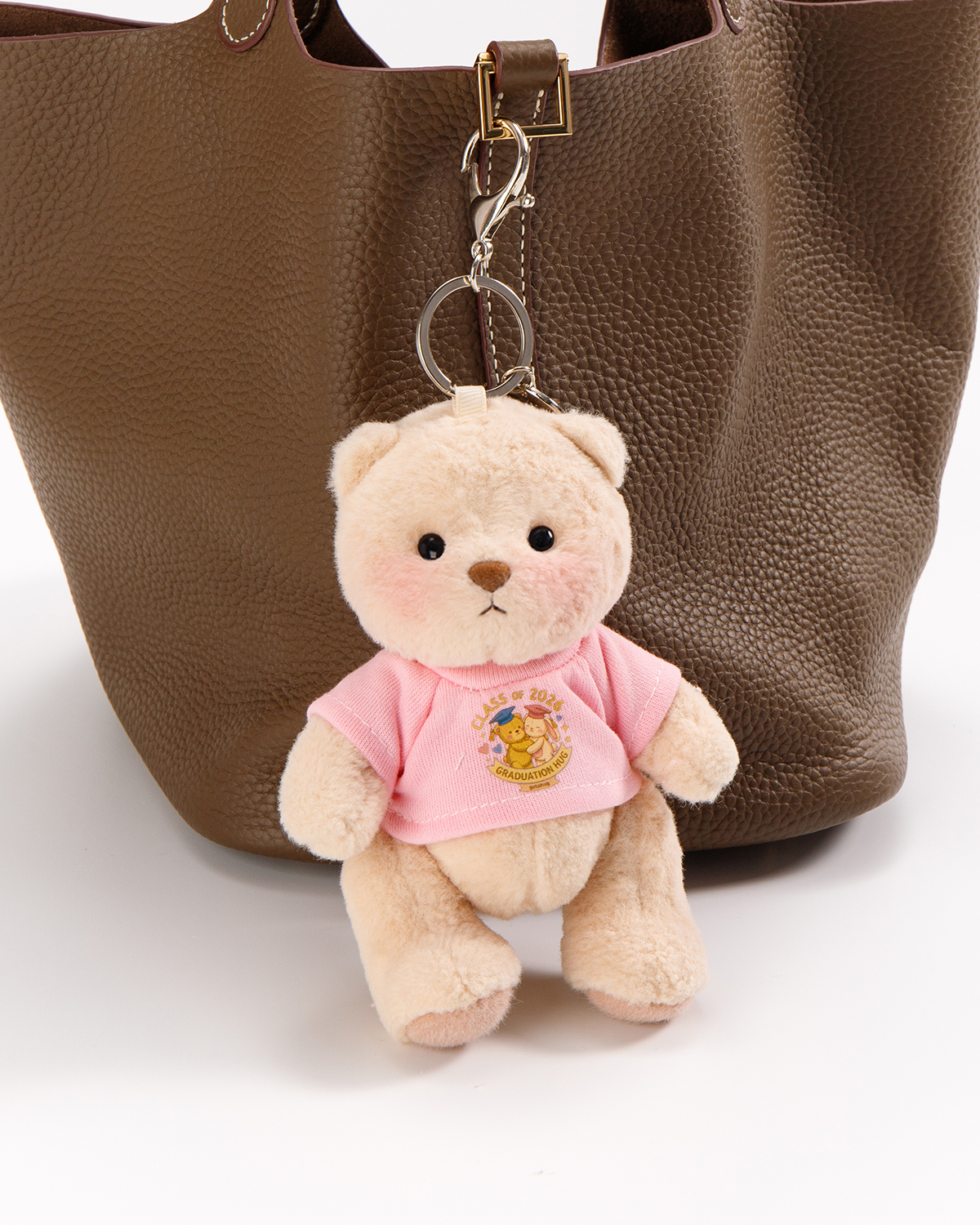 Getahug Class of 2026 Graduation Mini Bear Keychain | 5.9 Inches Plush Bag Charm Gift for Graduates