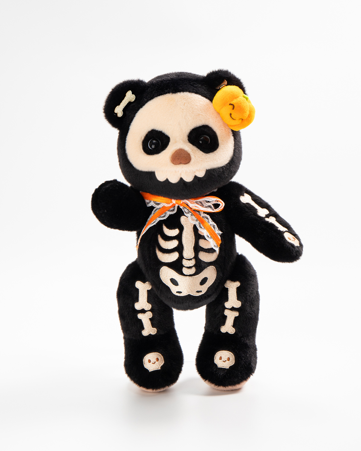 Getahug Halloween Skeleton Teddy Bear | Halloween Limited Edition Handmade Jointed Stuffed Animal Gift (Pre-sale)